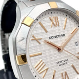 【Concord/君皇】 Saratoga 萨拉托加 透底 02.1.15.1064 已保养 腕表 精钢/SS/YG组合 自动上链/自动 银色表盘 男款
【中古】【真子质店】【GD】




【MiMox】