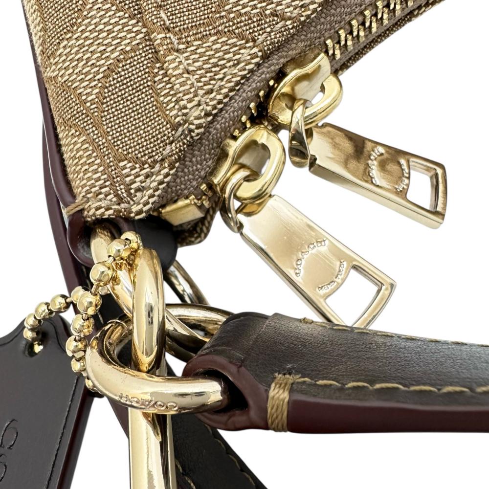 COACH/コーチ】 シグネチャー F58284 2WAY ハンドバッグ ショルダー