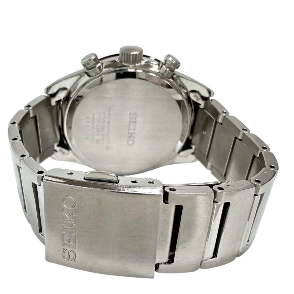SEIKO/セイコー】 V172-0AP0 △難有 クロノ不良 腕時計 ステンレス