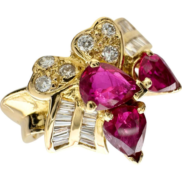 13.5号 ハートモチーフ ルビー 1.04ct ダイヤモンド 0.35ct リング・指輪 K18ゴールド 18金 5.5g レディース
【中古】【真子質店】【NN】




【YYx】