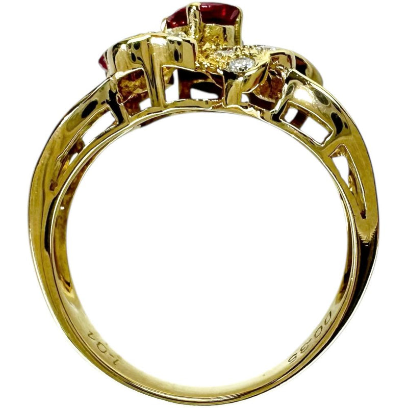 13.5号 ハートモチーフ ルビー 1.04ct ダイヤモンド 0.35ct リング・指輪 K18ゴールド 18金 5.5g レディース
【中古】【真子質店】【NN】




【YYx】