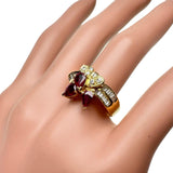 13.5号 ハートモチーフ ルビー 1.04ct ダイヤモンド 0.35ct リング・指輪 K18ゴールド 18金 5.5g レディース
【中古】【真子質店】【NN】




【YYx】