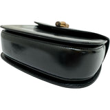 【GUCCI/グッチ】 ハンドバッグ レザー/バンブー ブラックレザー/バンブーハンドル レディース【中古】【真子質店】【BL】 【KMax】