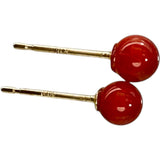 珊瑚　4ｍｍ ピアス K18ゴールド 18金 0.3g レディース
【中古】【真子質店】【NN】




【TK】