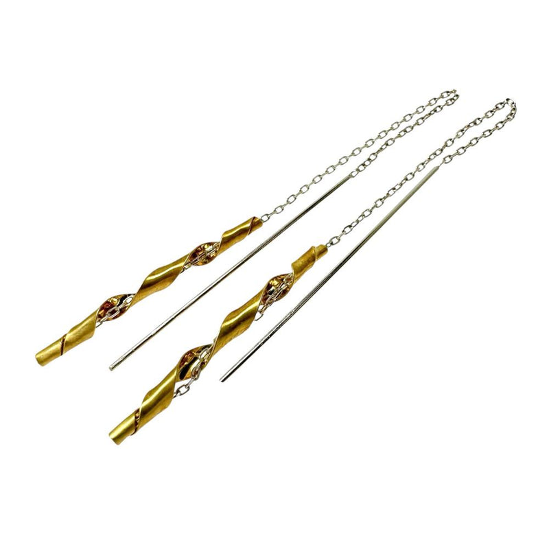 チェーンピアス アメリカンピアス デザイン ピアス K18ゴールド 18金/K14WGホワイトゴールド 14金 1.0g レディース
【中古】【真子質店】【BL】




【IIx】
【ex】