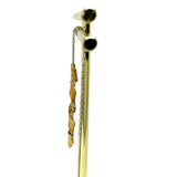 チェーンピアス アメリカンピアス デザイン ピアス K18ゴールド 18金/K14WGホワイトゴールド 14金 1.0g レディース
【中古】【真子質店】【BL】




【IIx】
【ex】