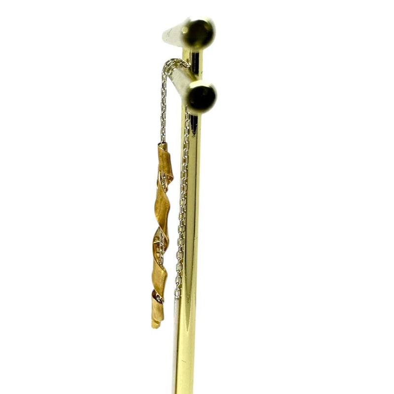 チェーンピアス アメリカンピアス デザイン ピアス K18ゴールド 18金/K14WGホワイトゴールド 14金 1.0g レディース
【中古】【真子質店】【BL】




【IIx】
【ex】
