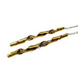チェーンピアス アメリカンピアス デザイン ピアス K18ゴールド 18金/K14WGホワイトゴールド 14金 1.0g レディース
【中古】【真子質店】【BL】




【IIx】
【ex】