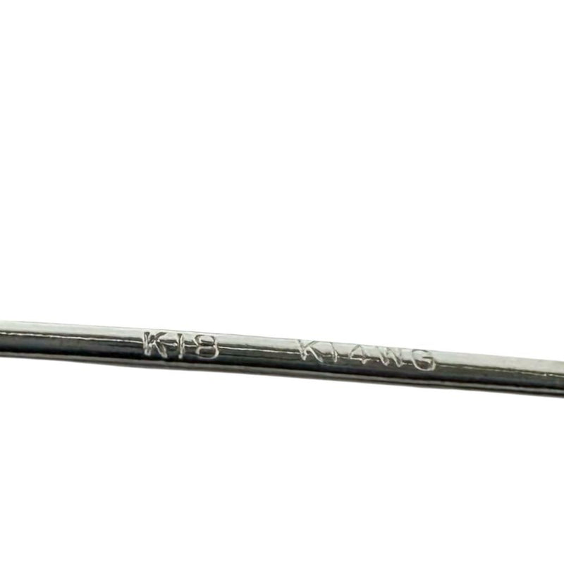 チェーンピアス アメリカンピアス デザイン ピアス K18ゴールド 18金/K14WGホワイトゴールド 14金 1.0g レディース
【中古】【真子質店】【BL】




【IIx】
【ex】