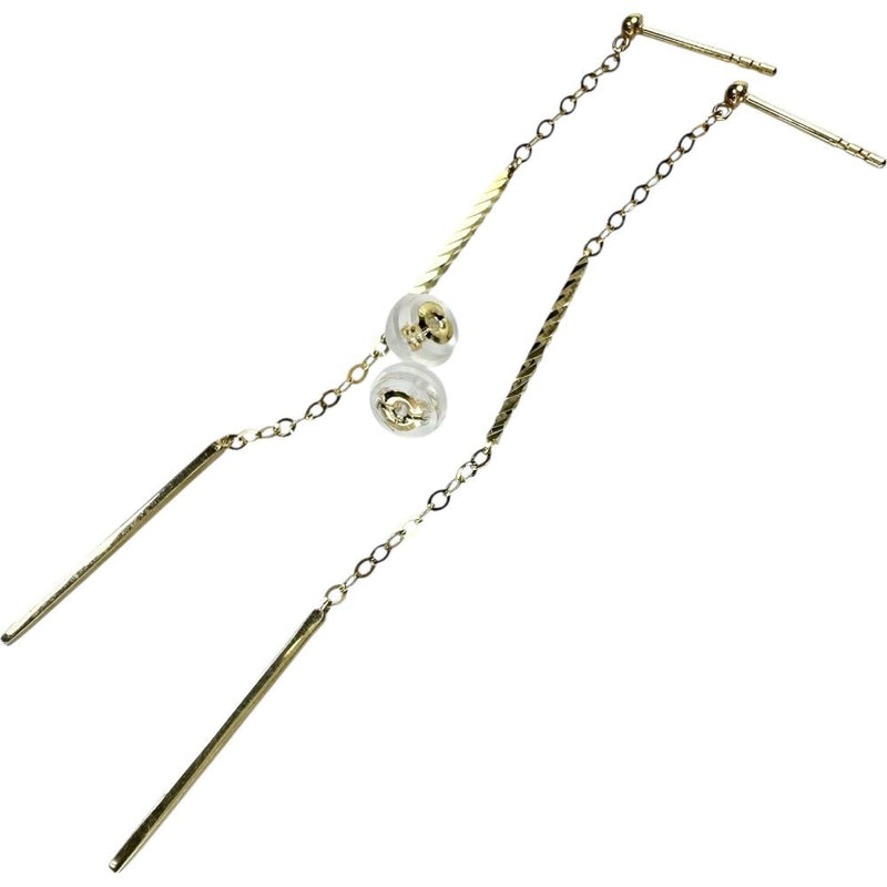 バーデザイン ピアス K18ゴールド 18金 1.5g レディース
【中古】【真子質店】【BL】




【IMiK】
【ex】
