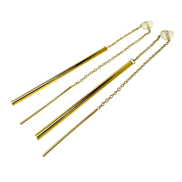 チェーンピアス アメリカンピアス バーデザイン ピアス K18ゴールド 18金 1.9g レディース
【中古】【真子質店】【BL】




【TKMo】
【ex】