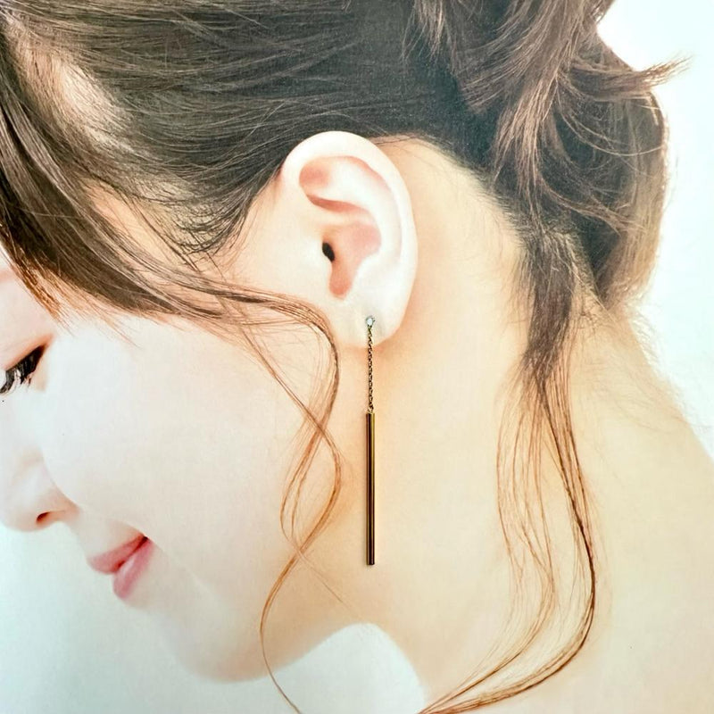 チェーンピアス アメリカンピアス バーデザイン ピアス K18ゴールド 18金 1.9g レディース
【中古】【真子質店】【BL】




【TKMo】
【ex】