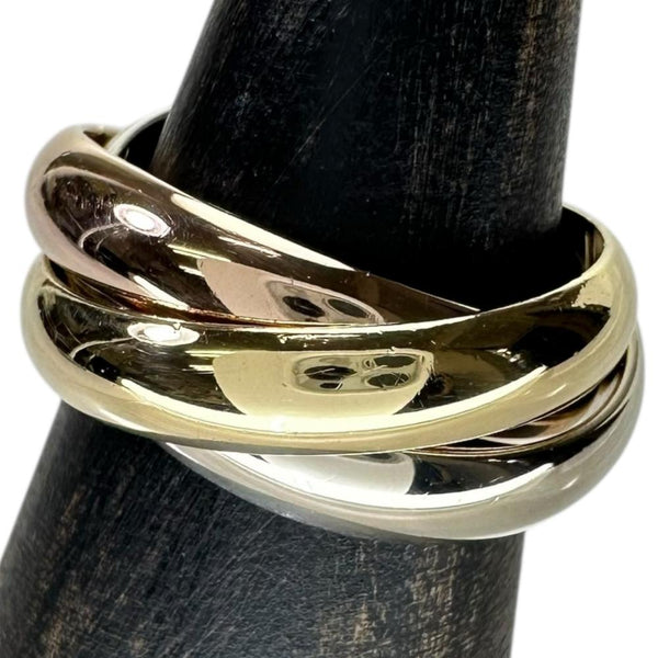 11.5号【CARTIER/カルティエ】 リング・指輪 トリニティ　 K18ゴールド 18金/YG/WG/PG 11.2g シリアルなし　サイズ刻印52 スリーカラー レディース
【中古】【真子質店】【BL】




【IMaMiY】