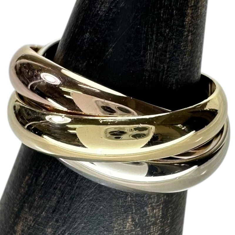 11.5号【CARTIER/カルティエ】 リング・指輪 トリニティ　 K18ゴールド 18金/YG/WG/PG 11.2g シリアルなし　サイズ刻印52 スリーカラー レディース
【中古】【真子質店】【BL】




【IMaMiY】