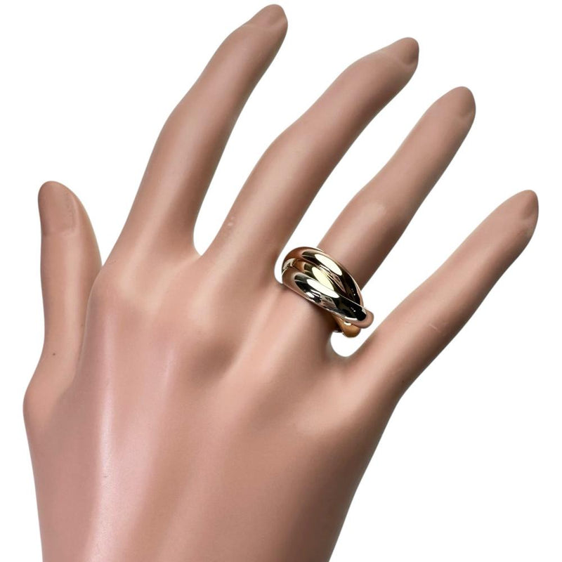 11.5号【CARTIER/カルティエ】 リング・指輪 トリニティ　 K18ゴールド 18金/YG/WG/PG 11.2g シリアルなし　サイズ刻印52 スリーカラー レディース
【中古】【真子質店】【BL】




【IMaMiY】