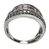 14.5号 ミステリーセッティング/グラデーション ピンクサファイア 0.95ct ルビー 0.70ct ダイヤモンド 0.20ct リング・指輪 K18WGホワイトゴールド 18金 5.9g レディース
【中古】【真子質店】【NN】




【KMiI】