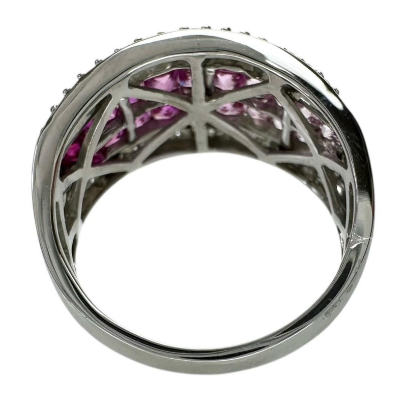 14.5号 ミステリーセッティング/グラデーション ピンクサファイア 0.95ct ルビー 0.70ct ダイヤモンド 0.20ct リング・指輪 K18WGホワイトゴールド 18金 5.9g レディース
【中古】【真子質店】【NN】




【KMiI】