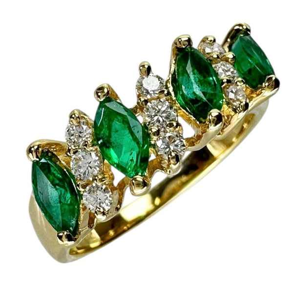 7.5号【Queen/クイーン】 エメラルド ダイヤモンド リング・指輪 K18ゴールド 18金 3.2g レディース
【中古】【真子質店】【NN】




【DDx】