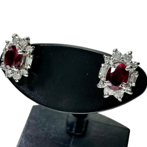 ルビー 0.32×2ct ダイヤモンド 0.13×2ct ピアス Pt850プラチナ/Pt900プラチナ 2.7g レディース
【中古】【真子質店】【NN】




【TKMo】