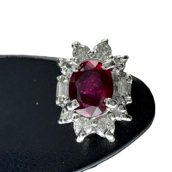 ルビー 0.32×2ct ダイヤモンド 0.13×2ct ピアス Pt850プラチナ/Pt900プラチナ 2.7g レディース
【中古】【真子質店】【NN】




【TKMo】