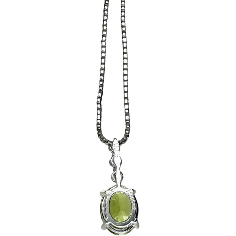 ペリドット 1.99ct ダイヤモンド 0.16ct ネックレス K18WGホワイトゴールド 18金 5.6g 50cm レディース
【中古】【真子質店】【NN】




【KDT】