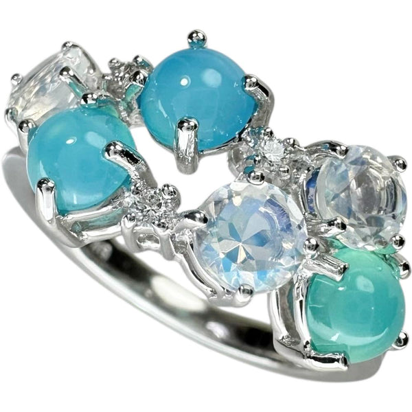 11号【TASAKI/タサキ】 カルセドニー  ムーンストーン ダイヤモンド 0.03ct リング・指輪 K18WGホワイトゴールド 18金 4.1g レディース
【中古】【真子質店】【NN】




【DMiD】