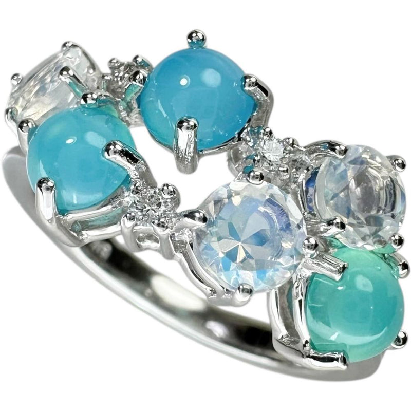 11号【TASAKI/タサキ】 カルセドニー  ムーンストーン ダイヤモンド 0.03ct リング・指輪 K18WGホワイトゴールド 18金 4.1g レディース
【中古】【真子質店】【NN】




【DMiD】