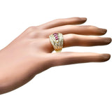 12.5号 ビルマ産ルビー 1.31ct ダイヤモンド 1.46ct リング・指輪 K18ゴールド 18金 11.8g レディース
【中古】【真子質店】【NN】




【IKKI】
