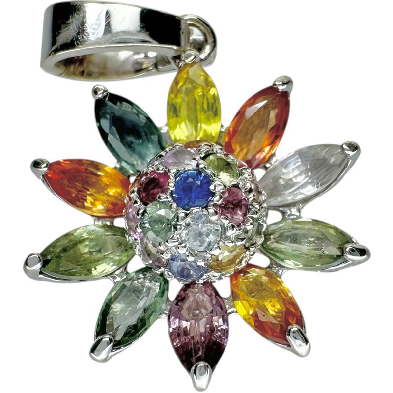 花/フラワーモチーフ マルチサファイア 3.25ct ペンダントトップ K18WGホワイトゴールド 18金 4.8g レディース
【中古】【真子質店】【NN】




【YIY】