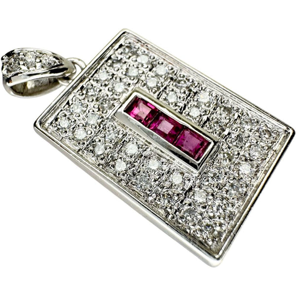 ルビー 0.437ct ダイヤモンド 0.727ct ペンダントトップ Pt900プラチナ 10.3g レディース
【中古】【真子質店】【NN】




【KxD】