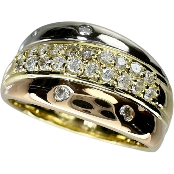 11号 ダイヤモンド 0.24ct リング・指輪 K18ゴールド 18金/Pt900プラチナ/K18PG 5.4g スリーカラー レディース
【中古】【真子質店】【NN】




【YMiT】