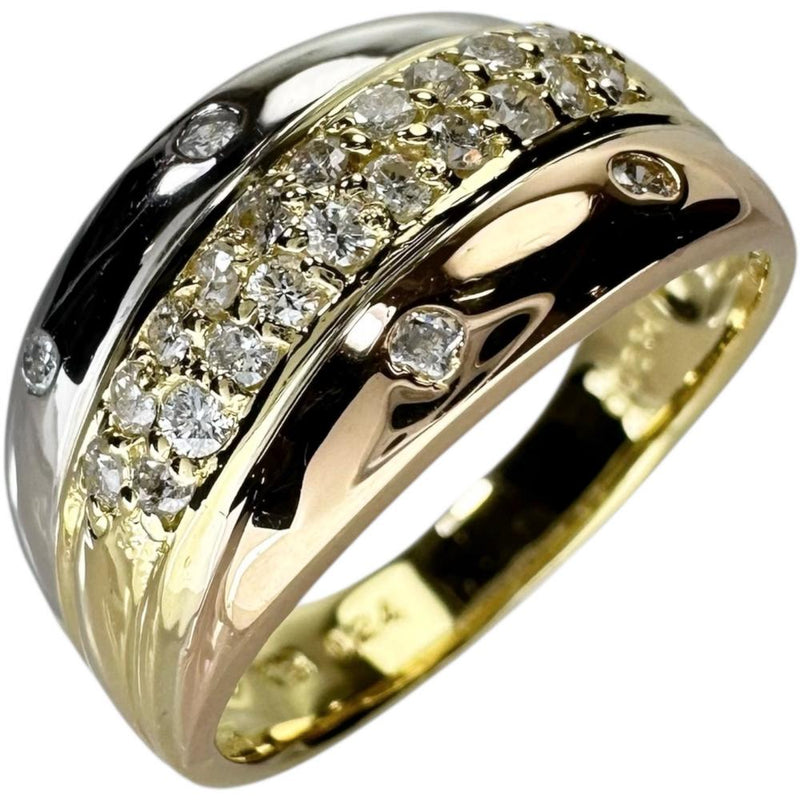 11号 ダイヤモンド 0.24ct リング・指輪 K18ゴールド 18金/Pt900プラチナ/K18PG 5.4g スリーカラー レディース
【中古】【真子質店】【NN】




【YMiT】