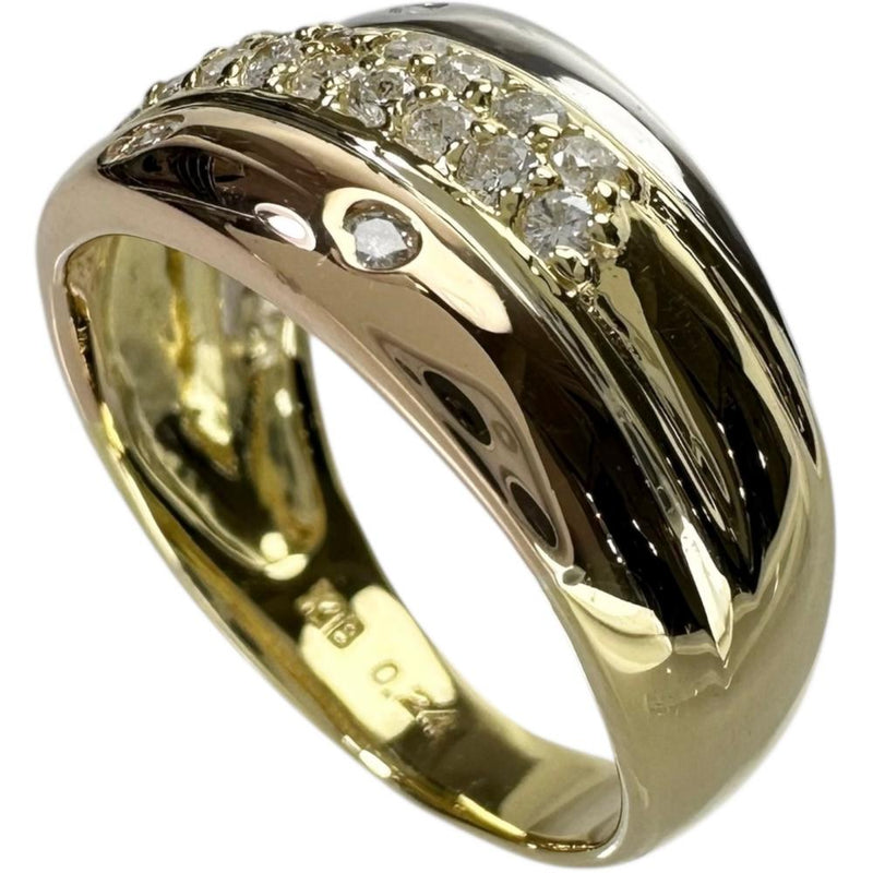11号 ダイヤモンド 0.24ct リング・指輪 K18ゴールド 18金/Pt900プラチナ/K18PG 5.4g スリーカラー レディース
【中古】【真子質店】【NN】




【YMiT】