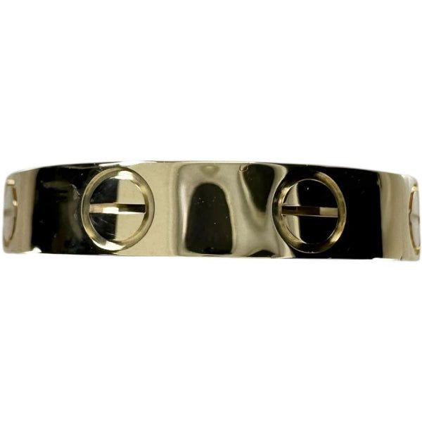 10号【CARTIER/カルティエ】 リング・指輪 ミニラブリング K18YGイエローゴールド 18金 3.3g #50 レディース 【中古】【真子質店】【GD】 【KST】