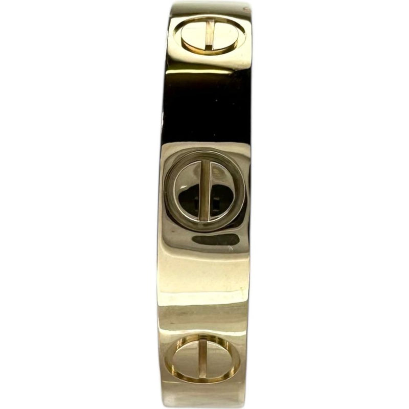 10号【CARTIER/カルティエ】 リング・指輪 ミニラブリング K18YGイエローゴールド 18金 3.3g #50 レディース 【中古】【真子質店】【GD】 【KST】