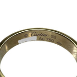 10号【CARTIER/カルティエ】 リング・指輪 ミニラブリング K18YGイエローゴールド 18金 3.3g #50 レディース 【中古】【真子質店】【GD】 【KST】