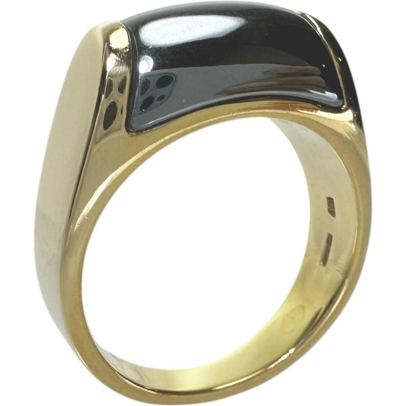 16号【BVLGARI/ブルガリ】 ヘマタイト リング・指輪 トロンケット  K18YGイエローゴールド 18金 10.3g 56 レディース
【中古】【真子質店】【GD】




【ITIx】