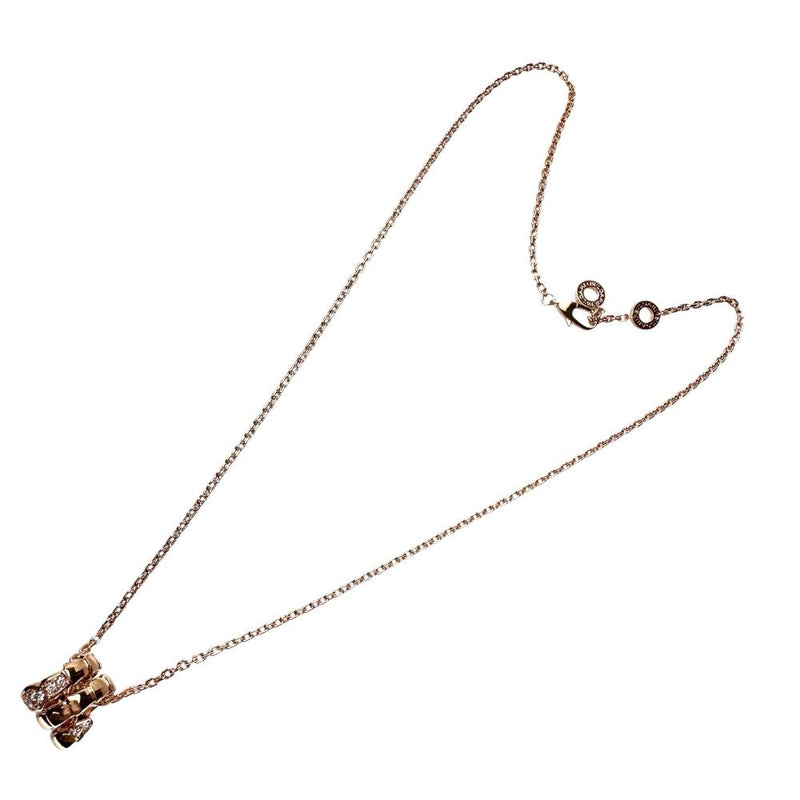 【BVLGARI/ブルガリ】 ダイヤモンド（7P） ネックレス セルペンティ  K18PGピンクゴールド 18金 12.2g 44cm レディース
【中古】【真子質店】【GD】




【MoMiMax】