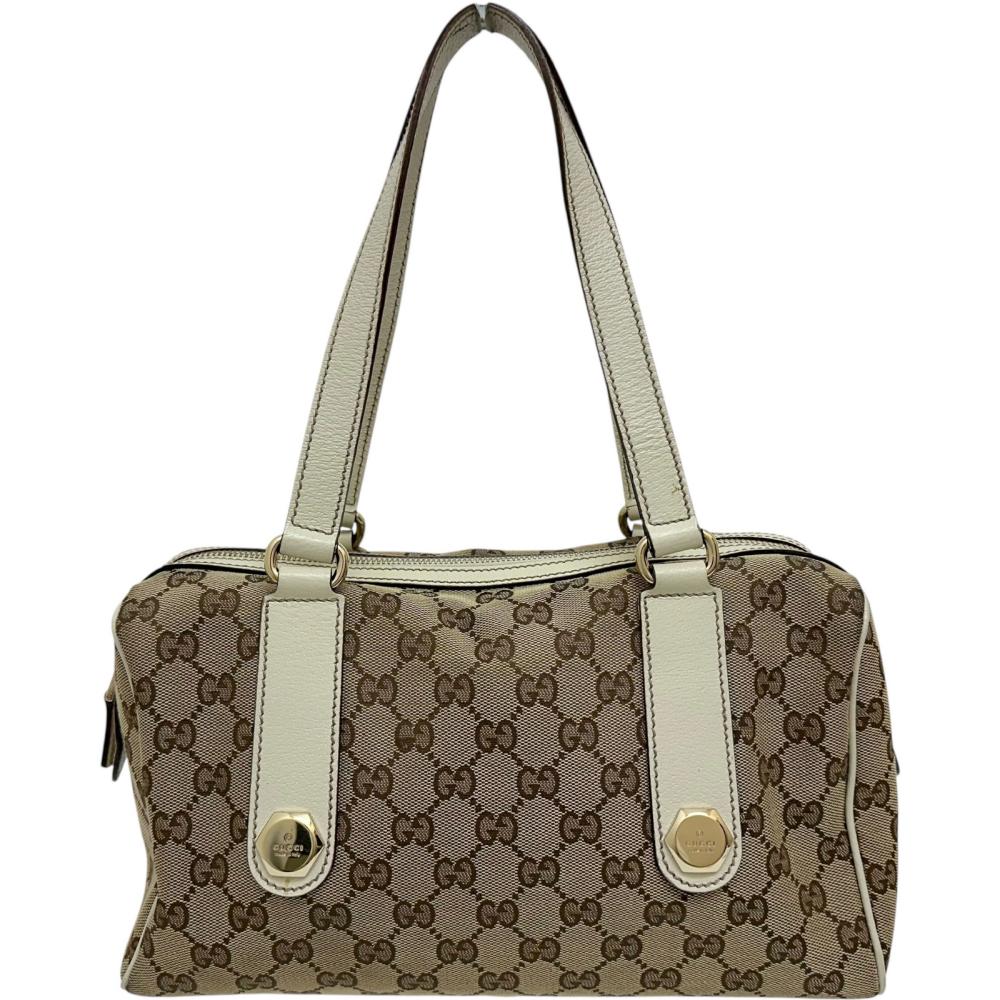 GUCCI/グッチ】 152457 ミニボストン ハンドバッグ GGキャンバス