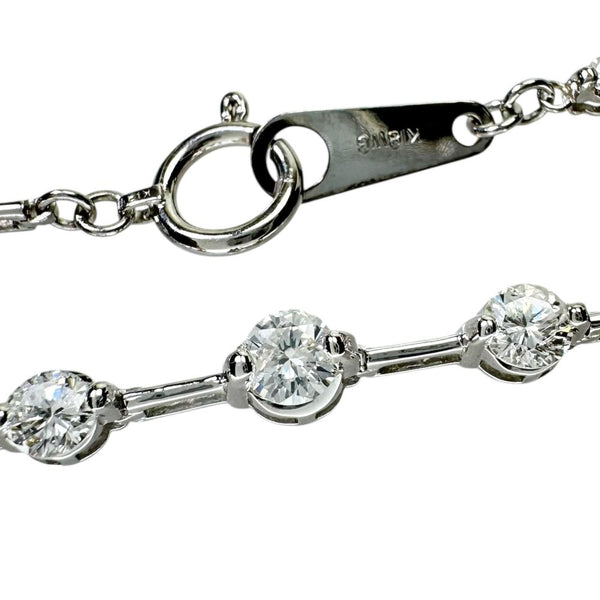 ステーションネックレス ダイヤモンド（推定2ct程度） ネックレス K18WGホワイトゴールド 18金 10.5g 42cm レディース
【中古】【真子質店】【NN】




【ISTMo】