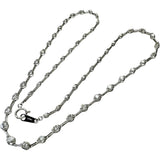 ステーションネックレス ダイヤモンド（推定2ct程度） ネックレス K18WGホワイトゴールド 18金 10.5g 42cm レディース
【中古】【真子質店】【NN】




【ISTMo】