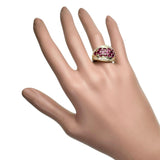 14号 ルビー 2.64ct ダイヤモンド 0.53ct リング・指輪 K18ゴールド 18金 8.9g レディース
【中古】【真子質店】【NN】




【IMaTx】