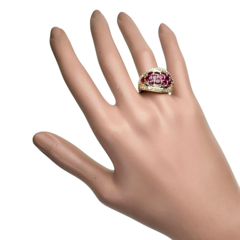 14号 ルビー 2.64ct ダイヤモンド 0.53ct リング・指輪 K18ゴールド 18金 8.9g レディース
【中古】【真子質店】【NN】




【IMaTx】