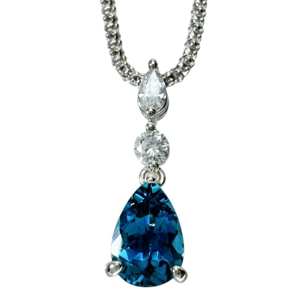 ブルートパーズ 0.64ct ダイヤモンド 0.06/0.05ct ネックレス K18WGホワイトゴールド 18金/Pt900プラチナ 3.4g 40cm レディース
【中古】【真子質店】【NN】




【DKMa】