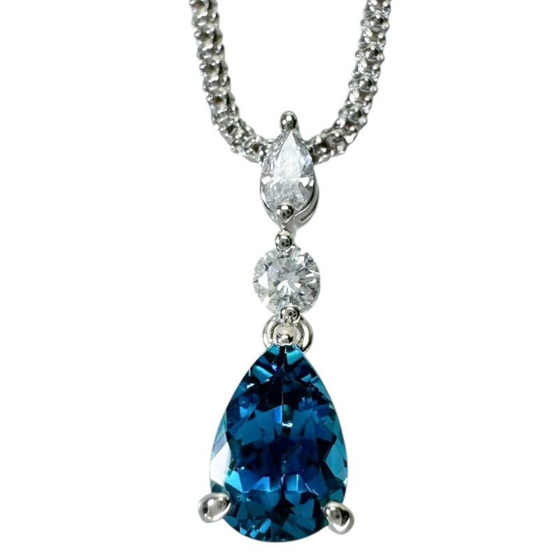 ブルートパーズ 0.64ct ダイヤモンド 0.06/0.05ct ネックレス K18WGホワイトゴールド 18金/Pt900プラチナ 3.4g 40cm レディース
【中古】【真子質店】【NN】




【DKMa】