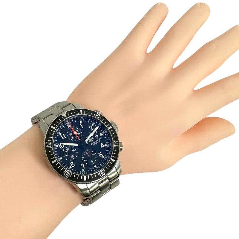 【FORTIS/フォルティス】 638.10.141.3  コスモノート クロノ 腕時計 ステンレススチール 自動巻き/オートマ 黒文字盤 メンズ
【中古】【真子質店】【GD】




【IMixx】