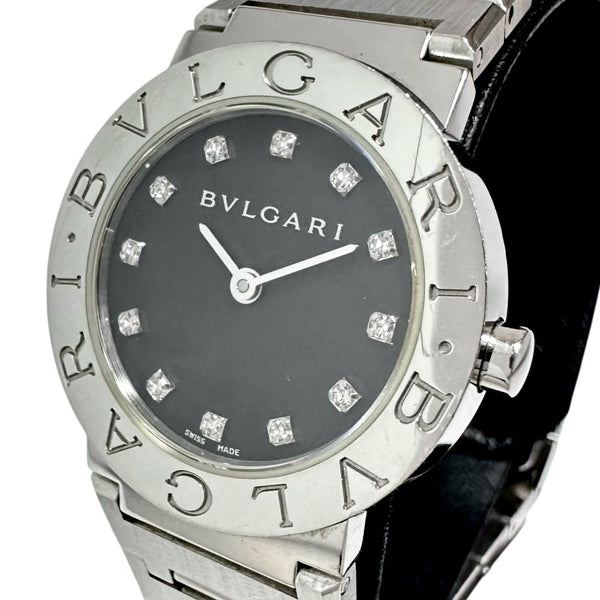 【BVLGARI/ブルガリ】 ブルガリブルガリ BB26SS  腕時計 ステンレススチール/ダイヤモンド12P クオーツ 黒文字盤 レディース
【中古】【真子質店】【GD】




【KYx】