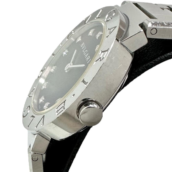 【BVLGARI/ブルガリ】 ブルガリブルガリ BB26SS  腕時計 ステンレススチール/ダイヤモンド12P クオーツ 黒文字盤 レディース
【中古】【真子質店】【GD】




【KYx】