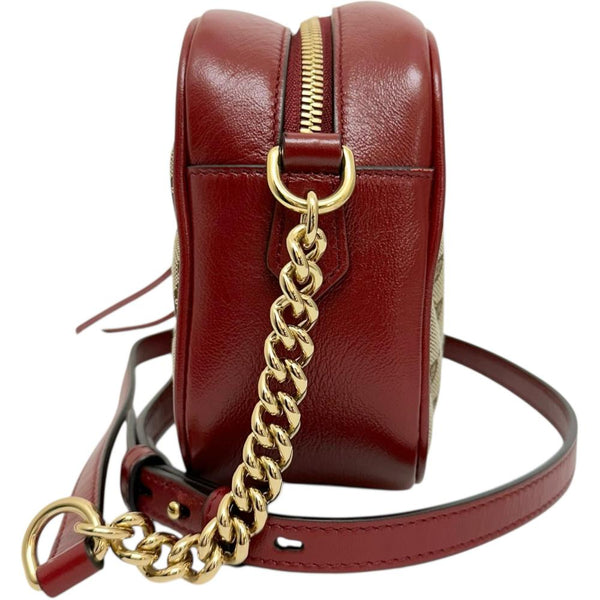 【GUCCI/グッチ】 GGマーモント 447632  ショルダーバッグ GGキャンバス/レザー ベージュ/レッド レディース【中古】【真子質店】【BL】




【SMox】