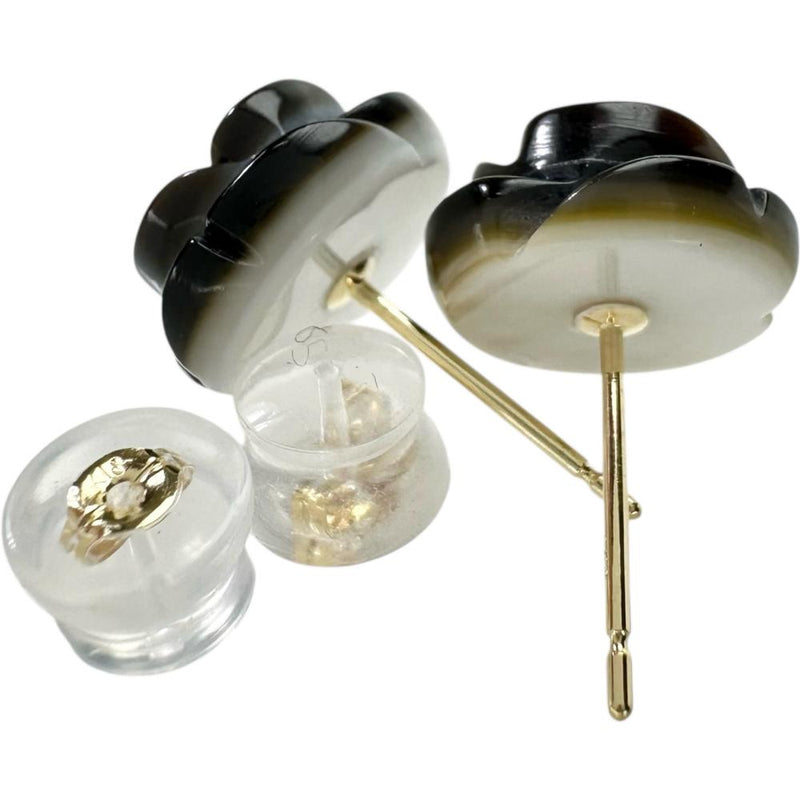 バラモチーフ ブラックシェル ピアス K18ゴールド 18金 1.7g レディース
【中古】【真子質店】【NN】




【SS】